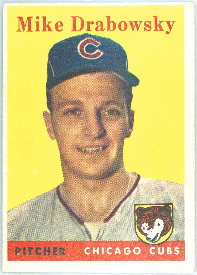 1958 Topps #135 Moe Drabowsky, Chicago Cubs