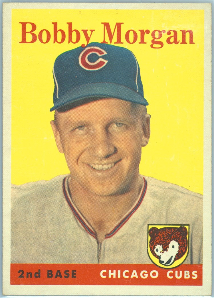 1958 Topps #144 Bobby Morgan, Chicago Cubs