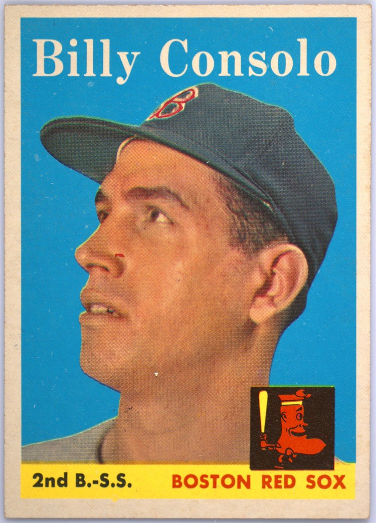 1958 Topps #148 Billy Consolo, Boston Red Sox