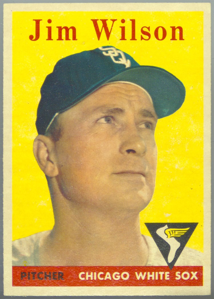 1958 Topps #163 Jim Wilson, Chicago White Sox