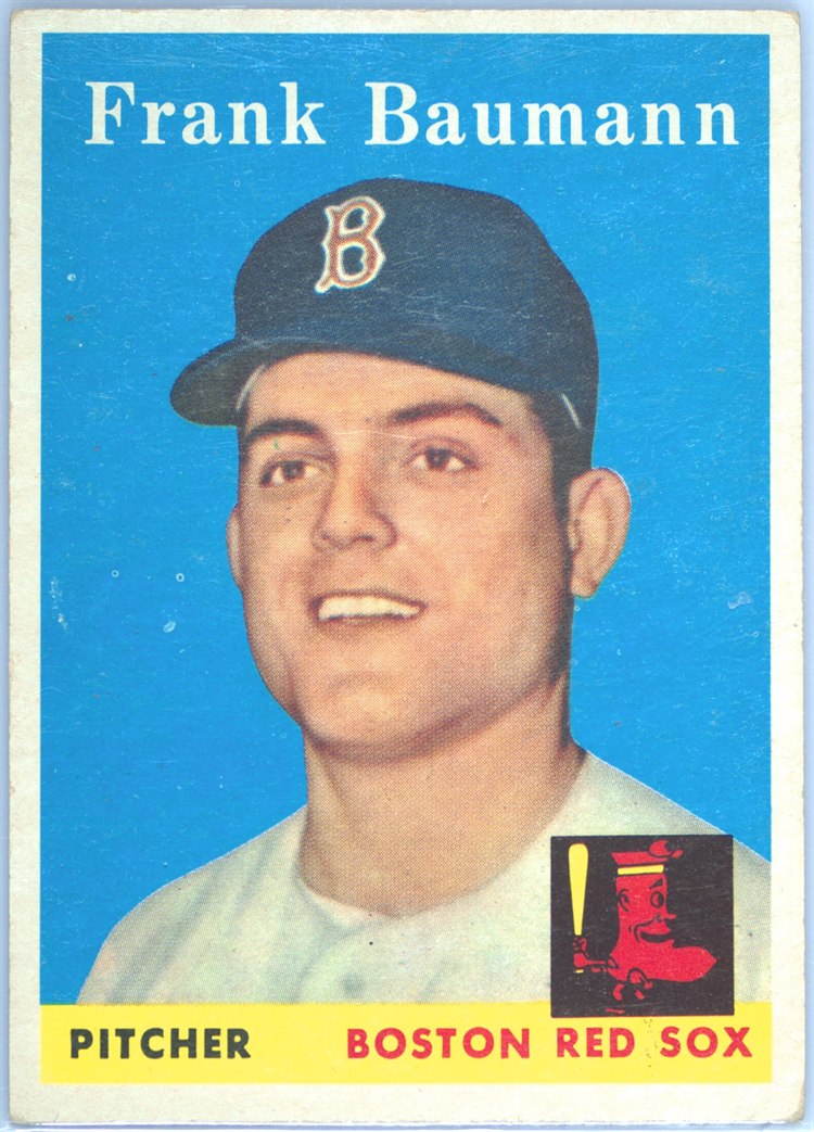 1958 Topps #167 Frank Baumann, Boston Red Sox