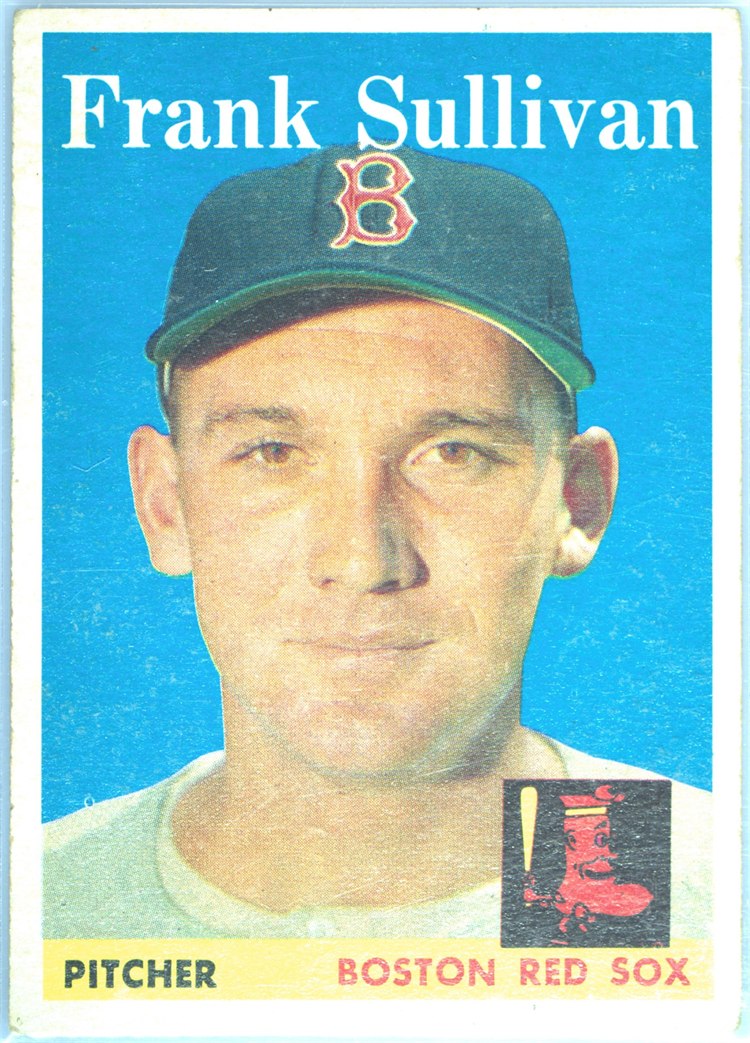 1958 Topps #18 Frank Sullivan, Boston Red Sox