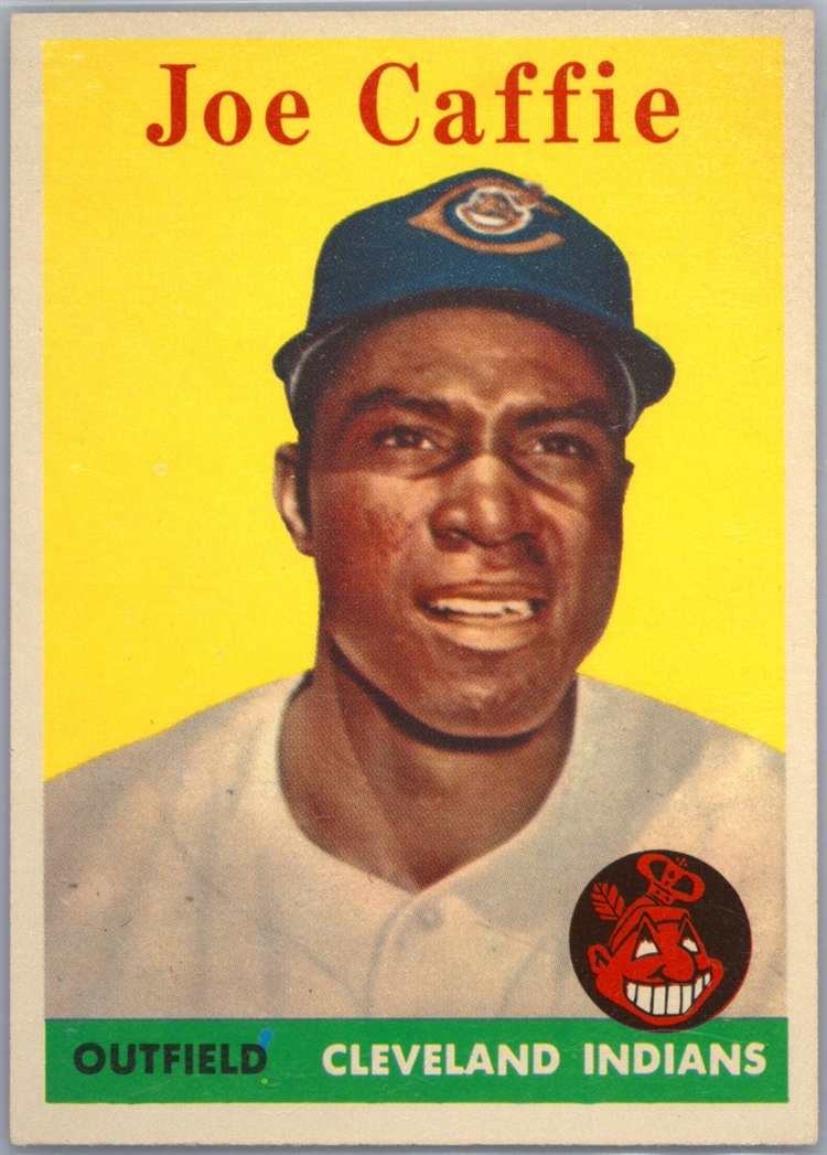 1958 Topps #182 Joe Caffie, Cleveland Indians