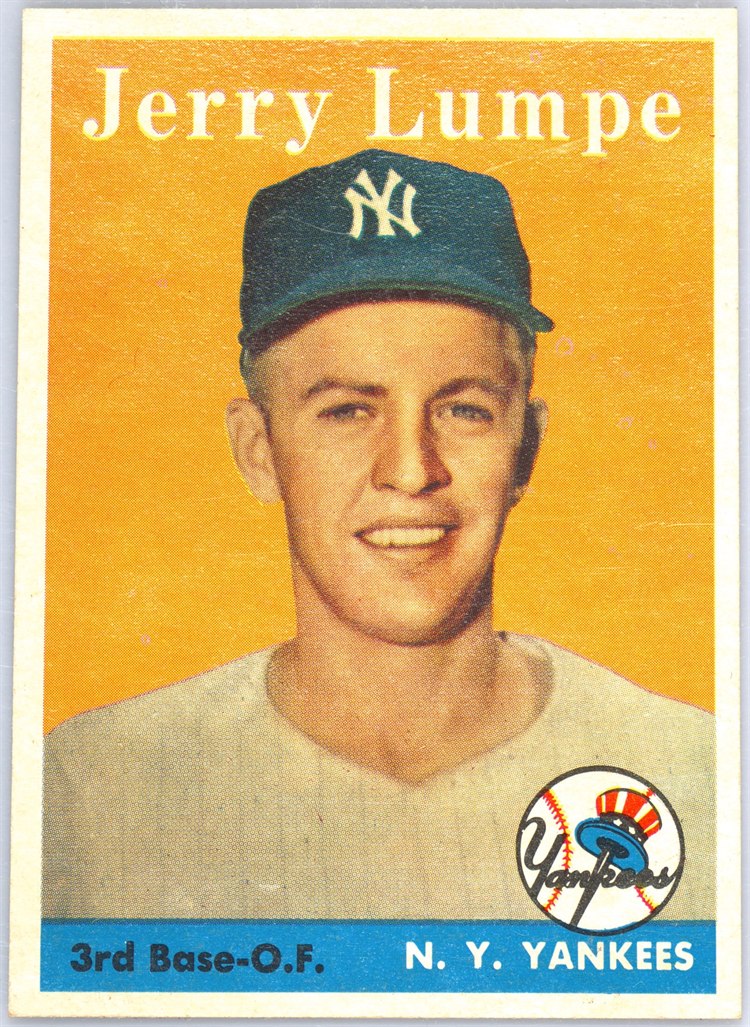 1958 Topps #193 Jerry Lumpe, New York Yankees