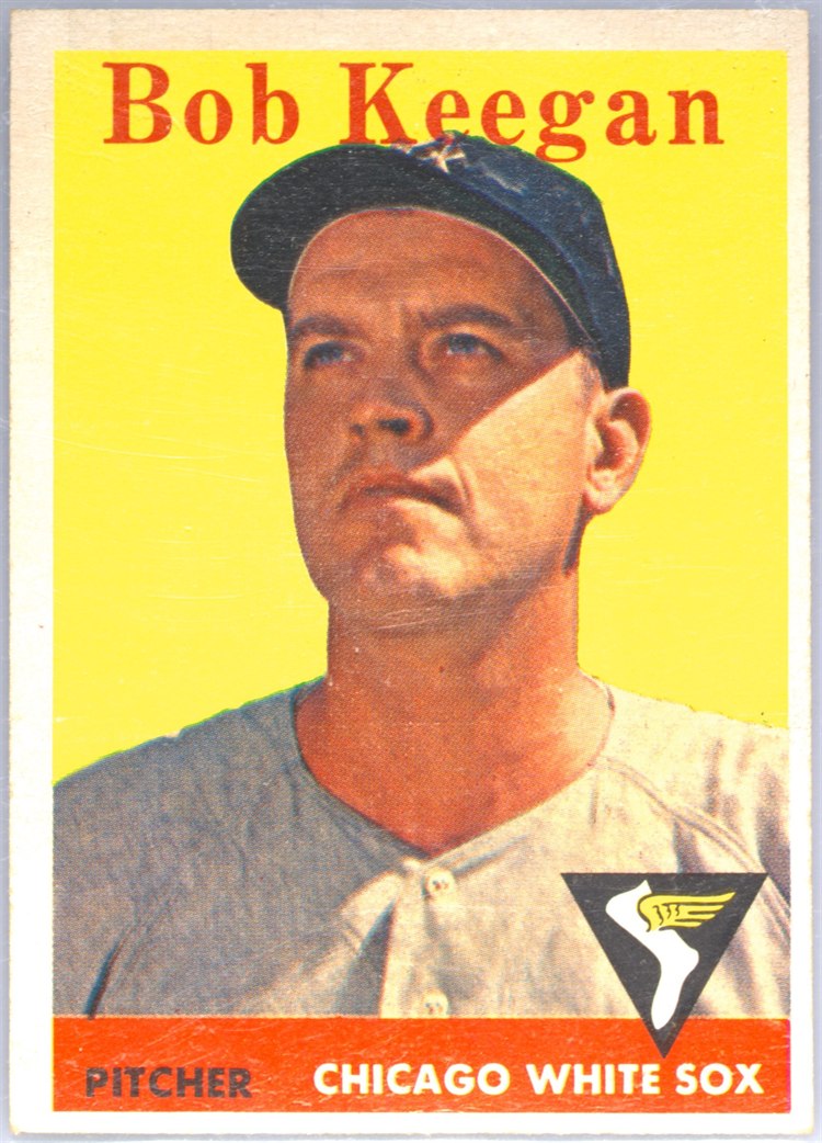 1958 Topps #200 Bob Keegan, Chicago White Sox
