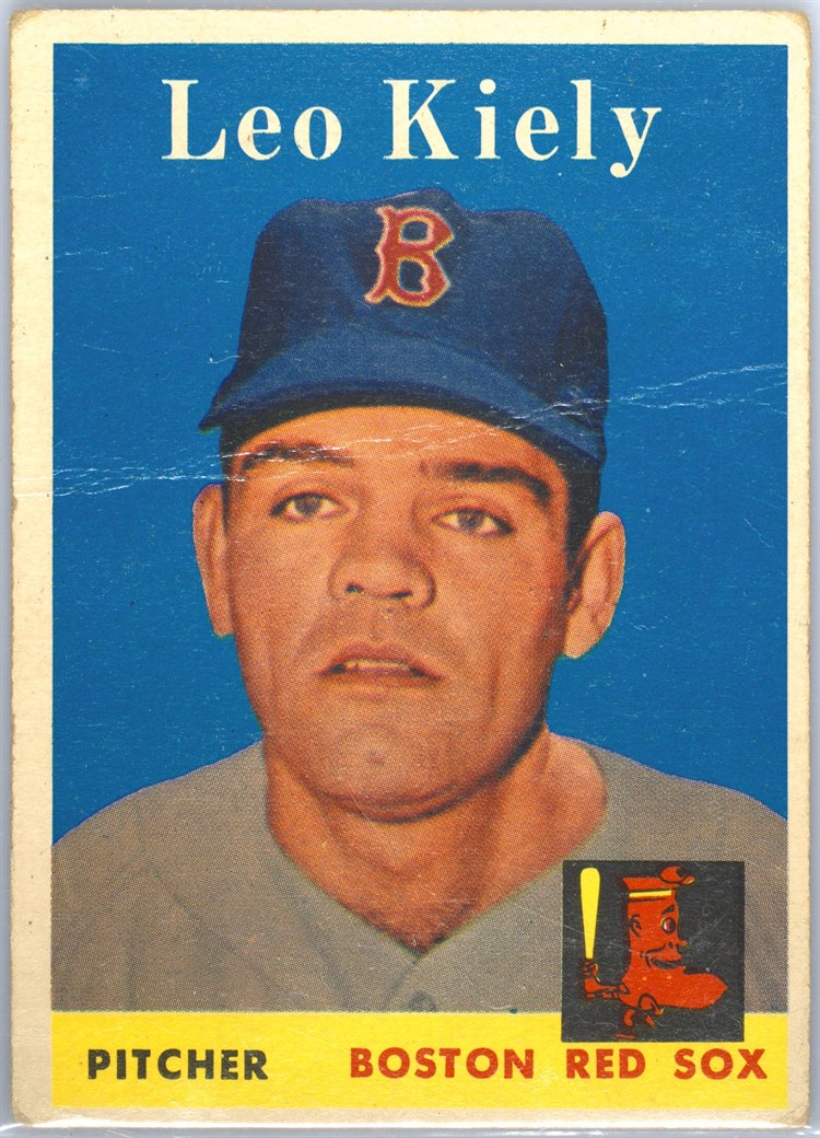 1958 Topps #204 Leo Kiely, Boston Red Sox