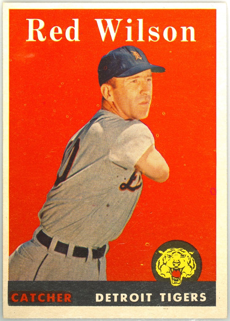 1958 Topps #213 Red Wilson, Detroit Tigers