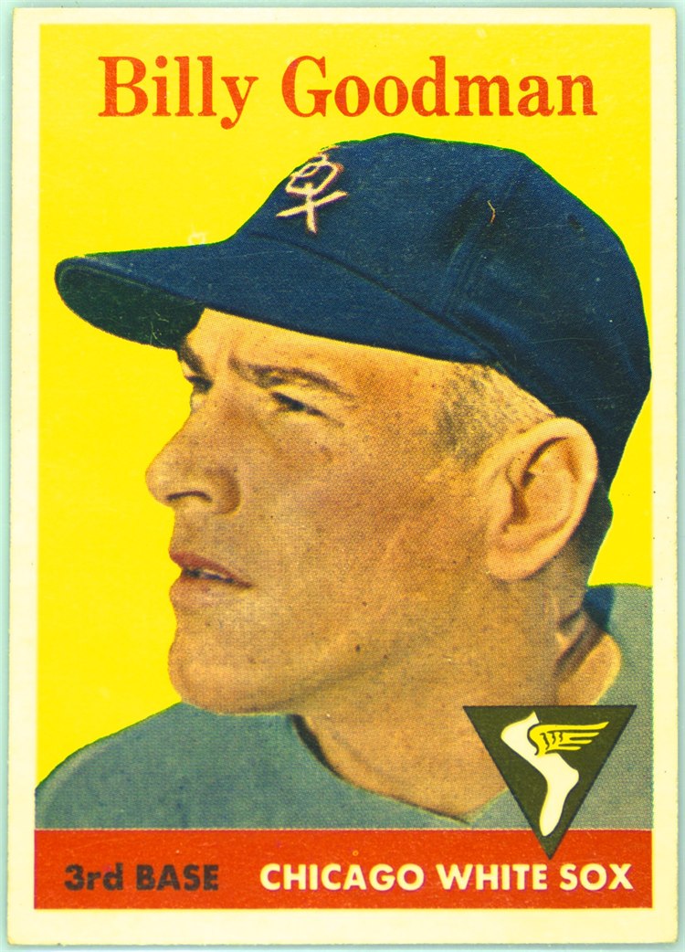 1958 Topps #225 Billy Goodman, Chicago White Sox