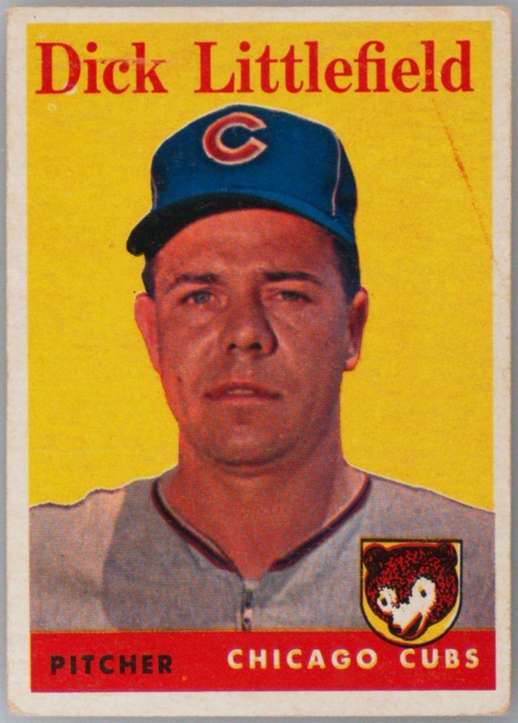 1958 Topps #241 Dick Littlefield, Chicago Cubs