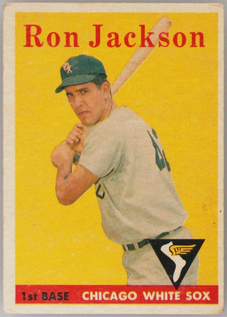 1958 Topps #26 Ron H. Jackson, Chicago White Sox