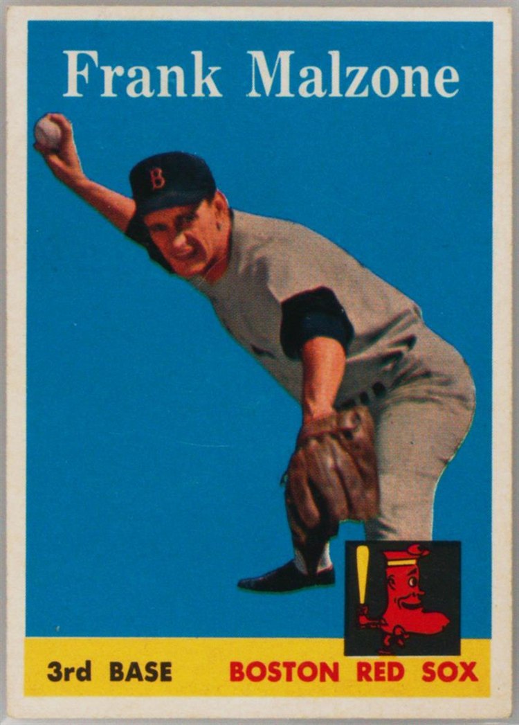 1958 Topps #260 Frank Malzone, Boston Red Sox