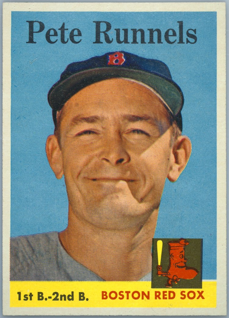 1958 Topps #265 Pete Runnels, Boston Red Sox