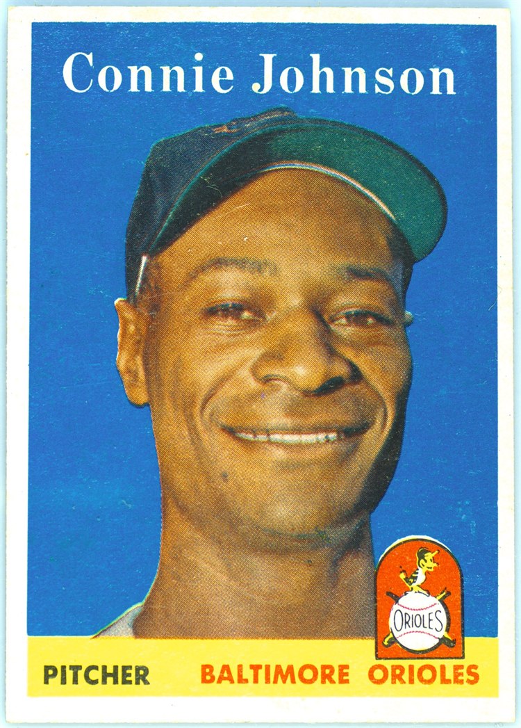 1958 Topps #266 Connie Johnson, Baltimore Orioles