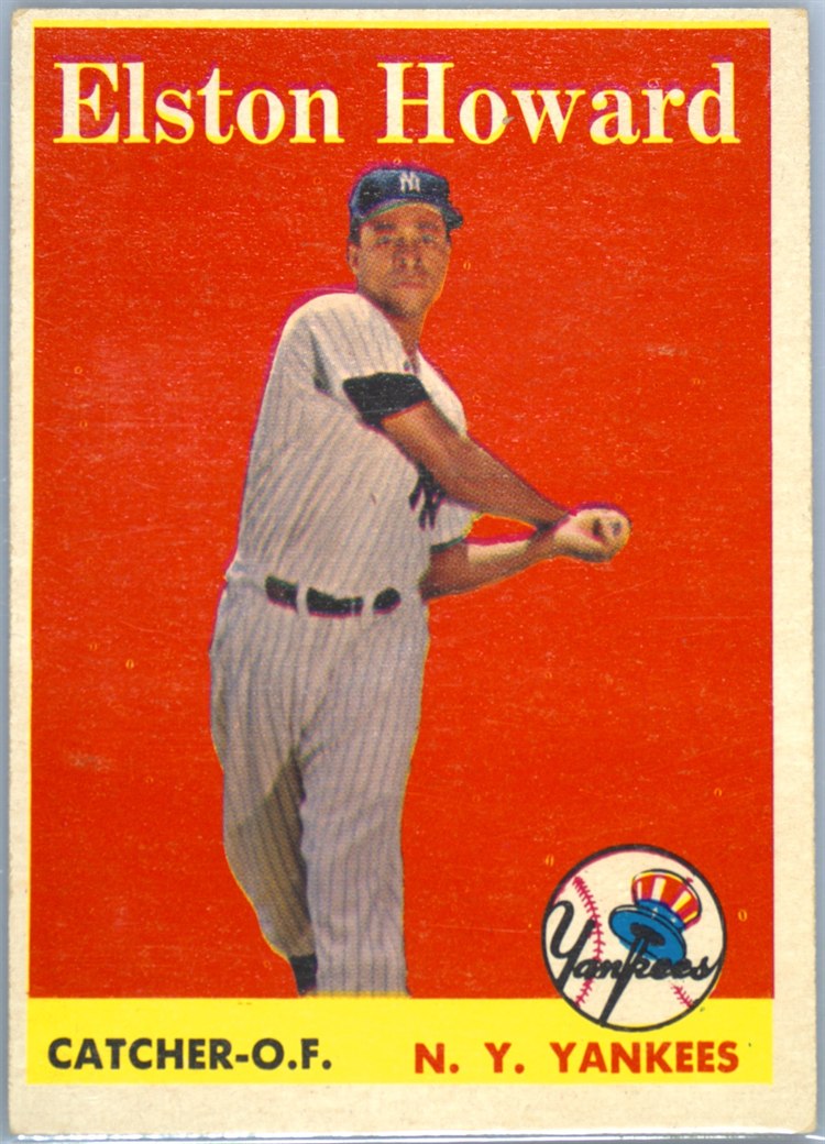 1958 Topps #275 Elston Howard, New York Yankees