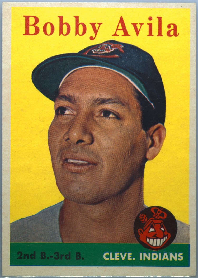 1958 Topps #276 Bobby Avila, Cleveland Indians