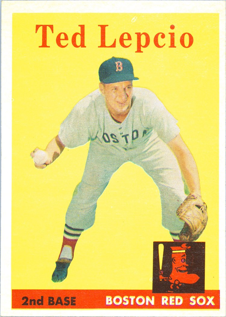 1958 Topps #29 Ted Lepcio, Boston Red Sox