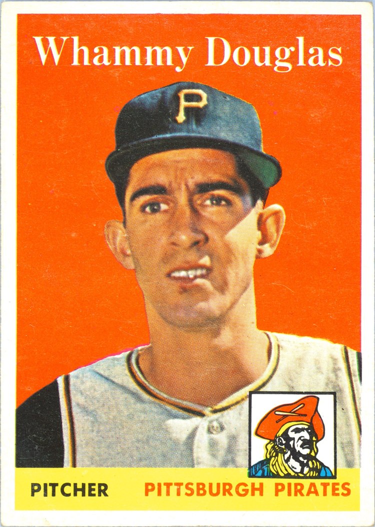 1958 Topps #306 Whammy Douglas, Pittsburgh Pirates
