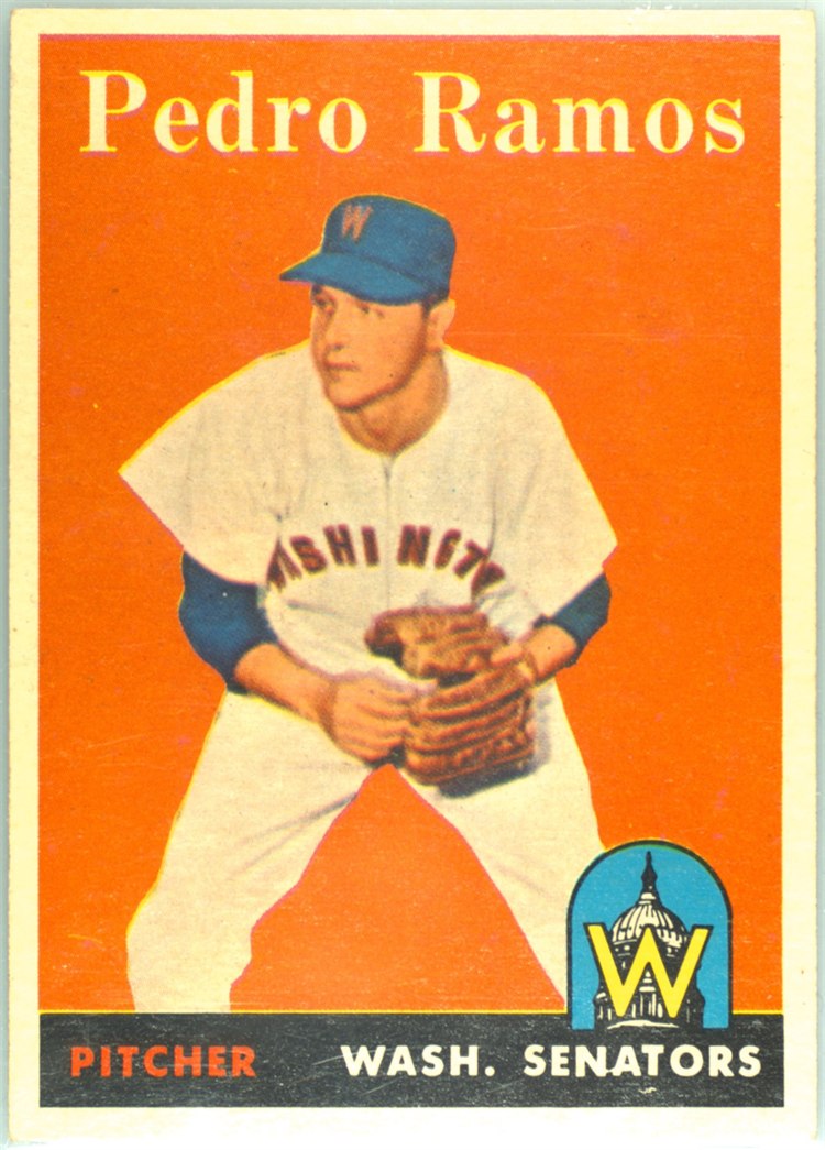 1958 Topps #331 Pedro Ramos, Washington Senators