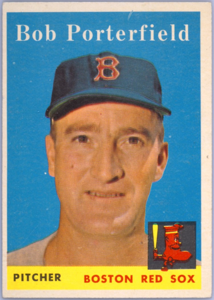 1958 Topps #344 Bob Porterfield, Boston Red Sox