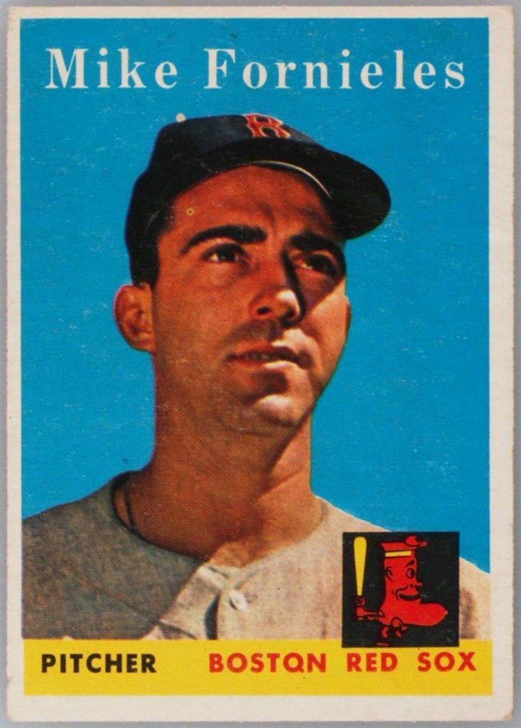 1958 Topps #361 Mike Fornieles, Boston Red Sox