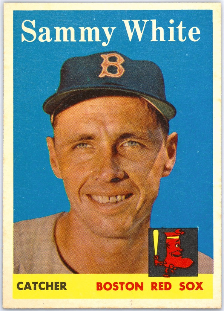 1958 Topps #414 Sammy White, Boston Red Sox
