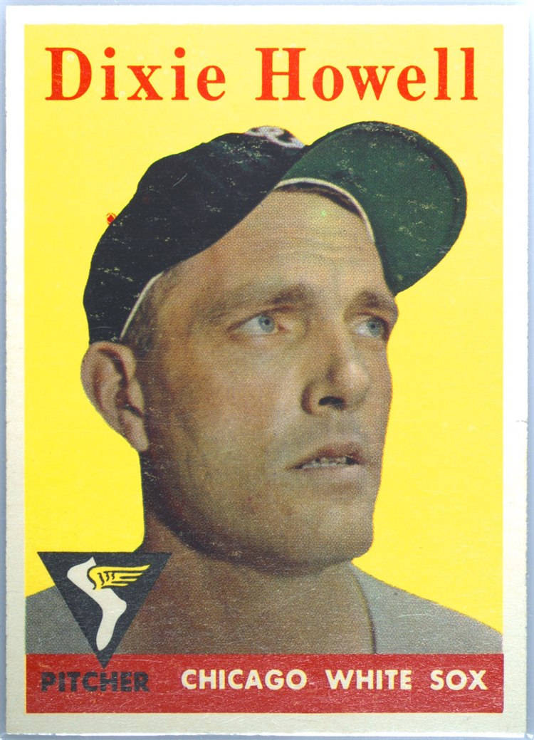 1958 Topps #421 Dixie Howell, Chicago White Sox