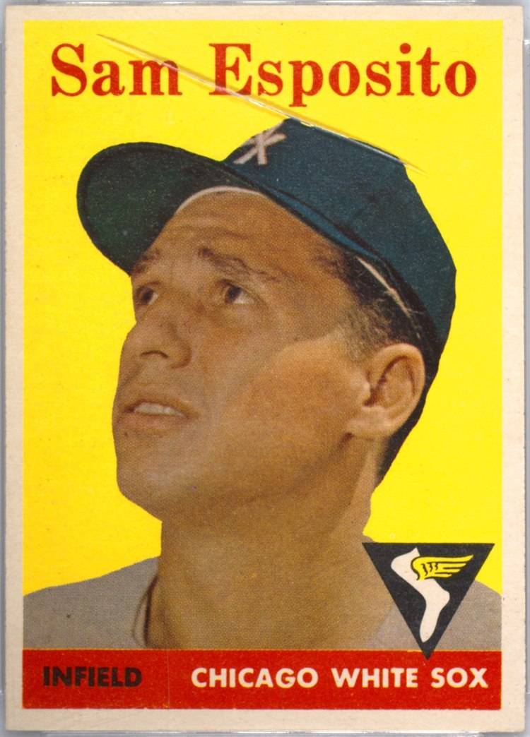 1958 Topps #425 Sammy Esposito, Chicago White Sox