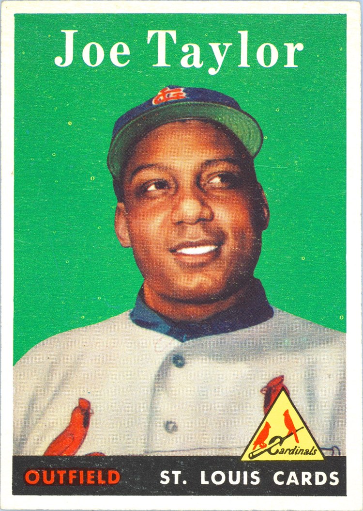 1958 Topps #451 Joe Taylor, St. Louis Cardinals