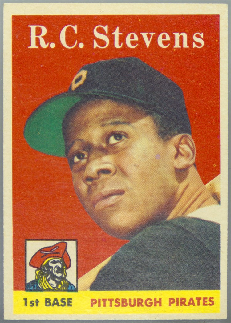 1958 Topps #470 R.C. Stevens, Pittsburgh Pirates