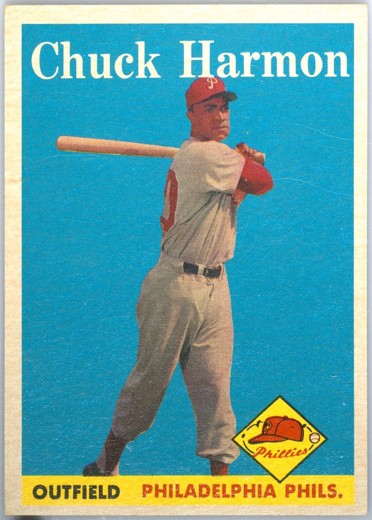 1958 Topps #48 Chuck Harmon, Philadelphia Phillies