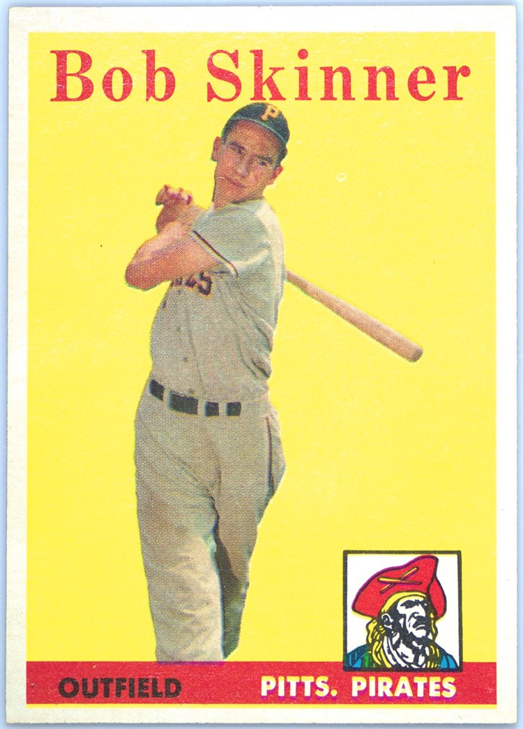 1958 Topps #94 Bob Skinner, Pittsburgh Pirates