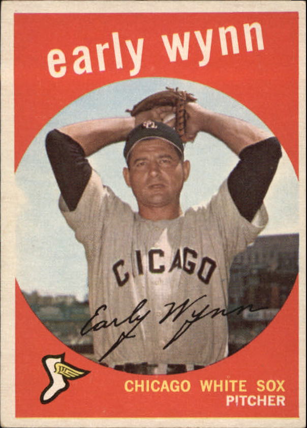 1959 Topps #260 Early Wynn, Chicago White Sox (front)