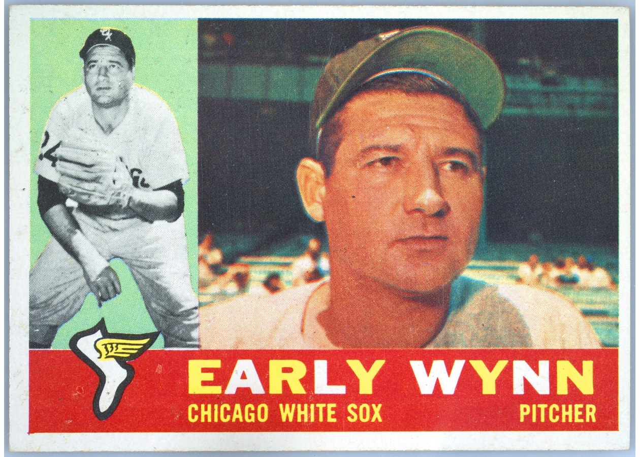 1960 Topps #1 Early Wynn, Chicago White Sox