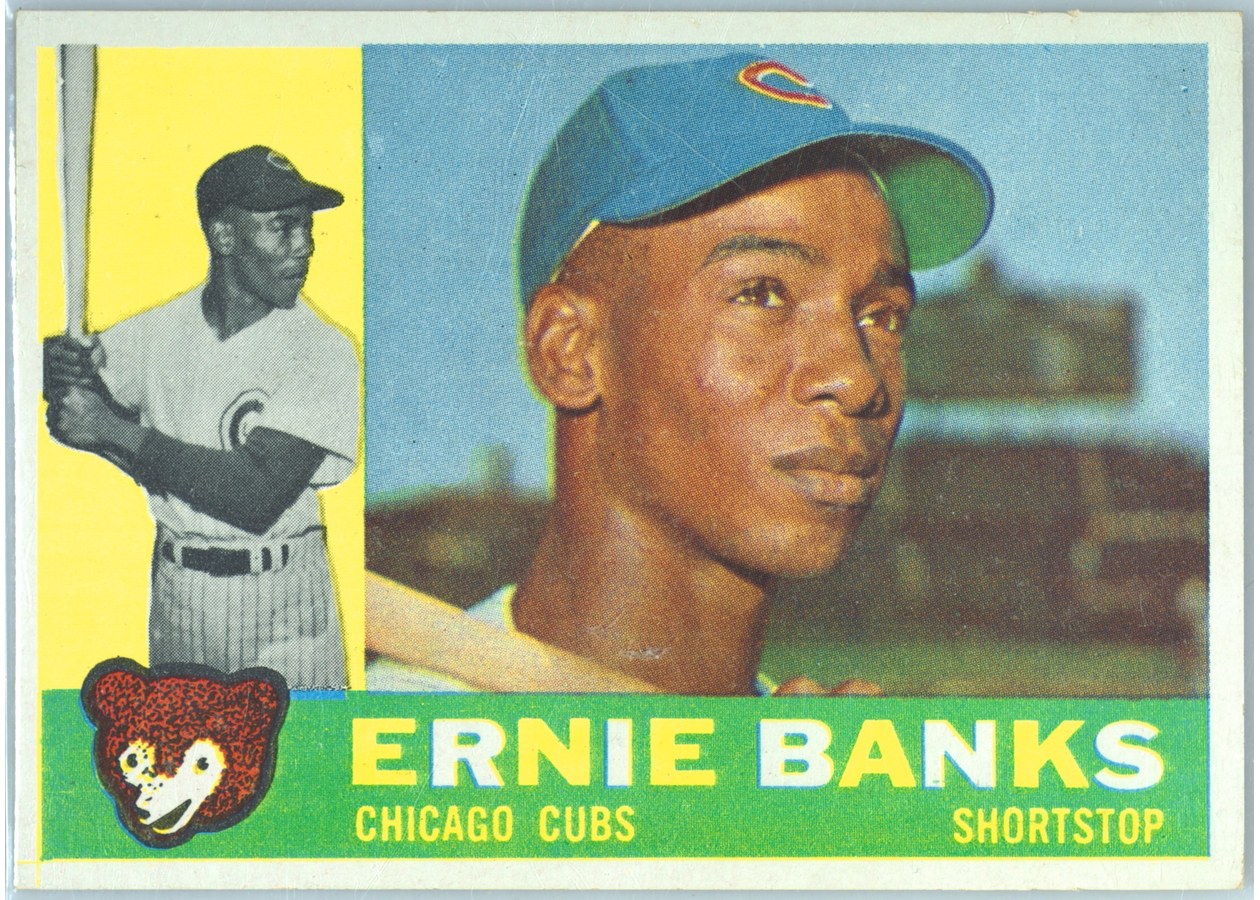 1960 Topps #10 Ernie Banks, Chicago Cubs