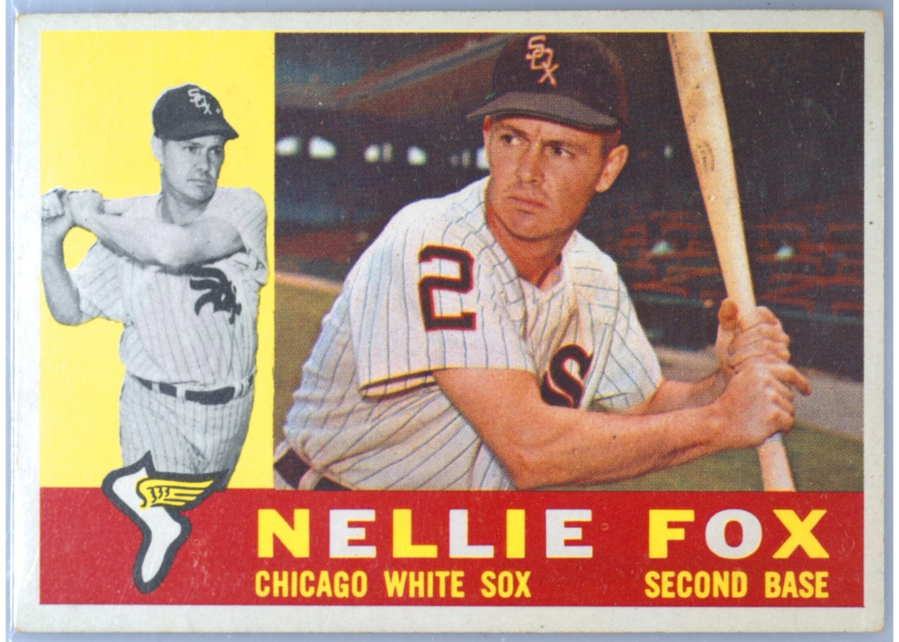 1960 Topps #100 Nellie Fox, Chicago White Sox