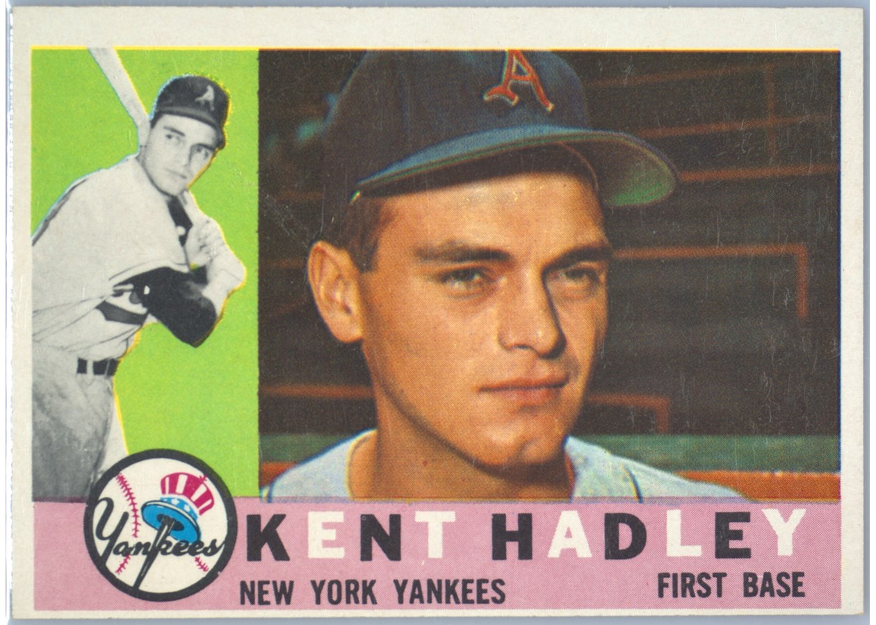 1960 Topps #102 Kent Hadley, New York Yankees