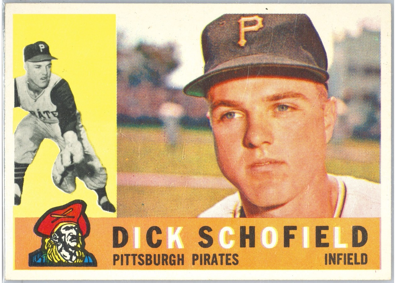 1960 Topps #104 Dick Schofield, Pittsburgh Pirates