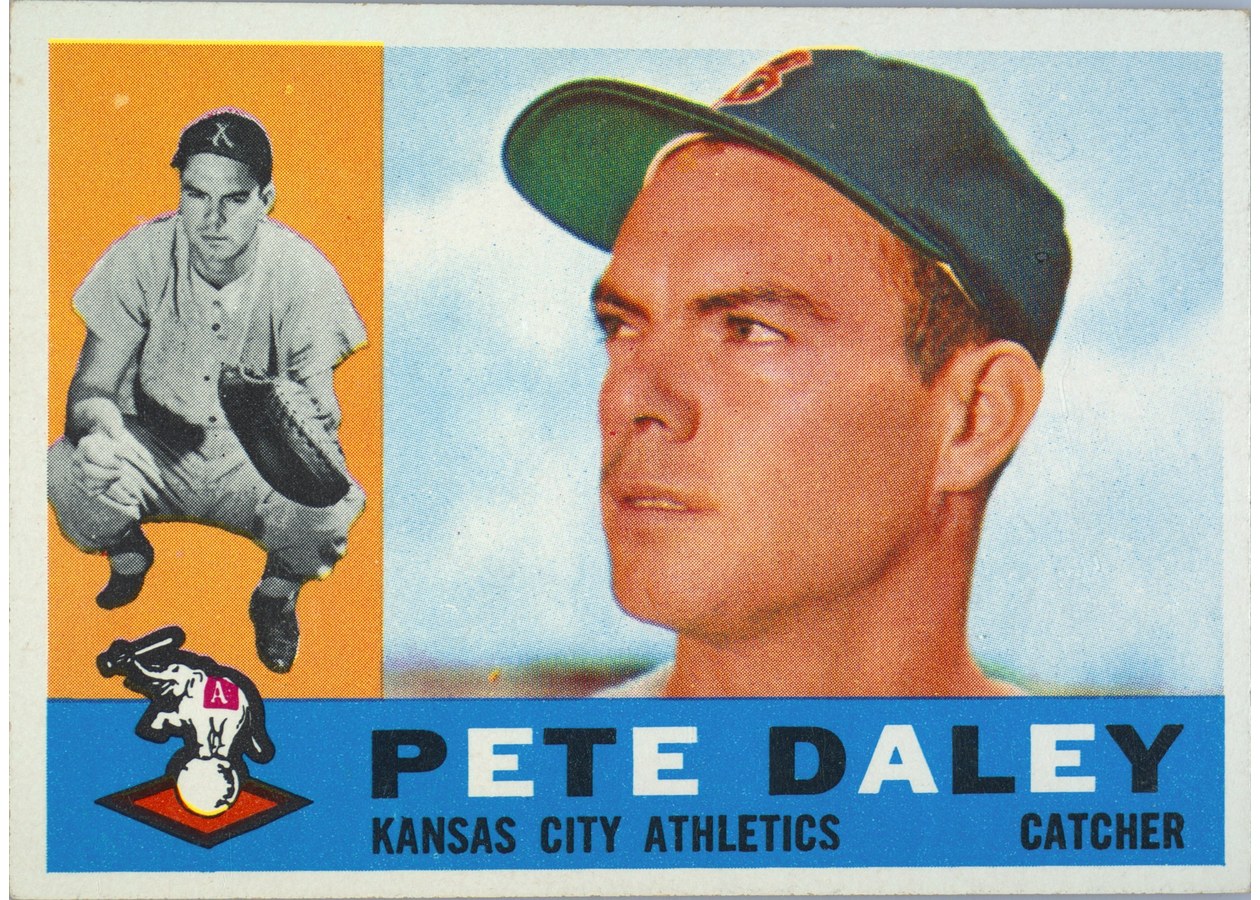 1960 Topps #108 Pete Daley, Kansas City Athletics