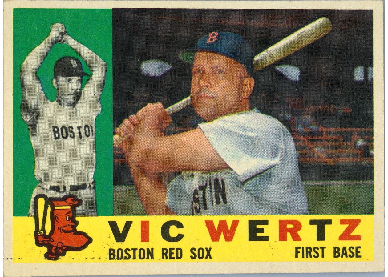 1960 Topps #111 Vic Wertz, Boston Red Sox