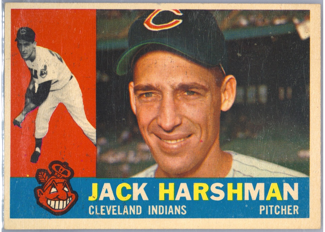 1960 Topps #112 Jack Harshman, Cleveland Indians