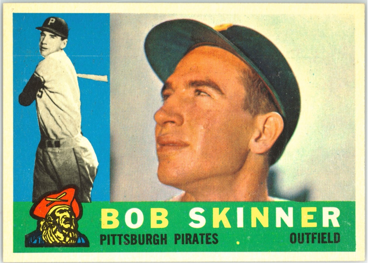 1960 Topps #113 Bob Skinner, Pittsburgh Pirates