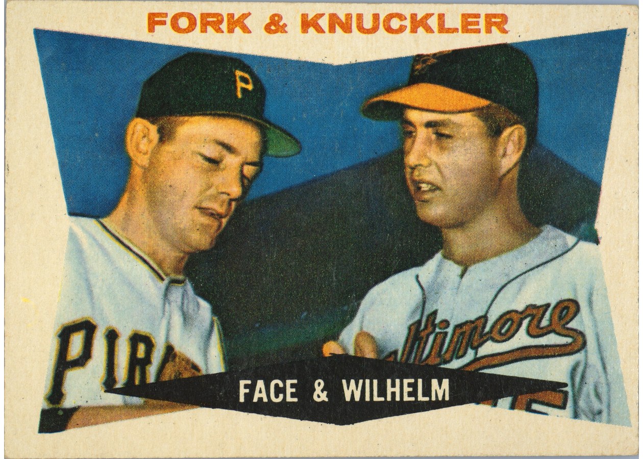 1960 Topps #115 Fork & Knuckler, Pittsburgh Pirates