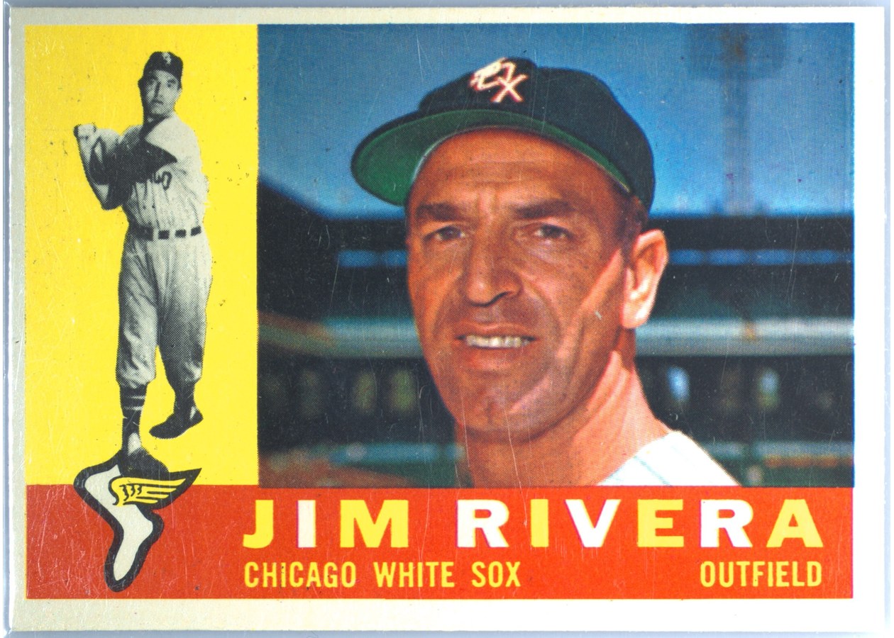 1960 Topps #116 Jim Rivera, Chicago White Sox