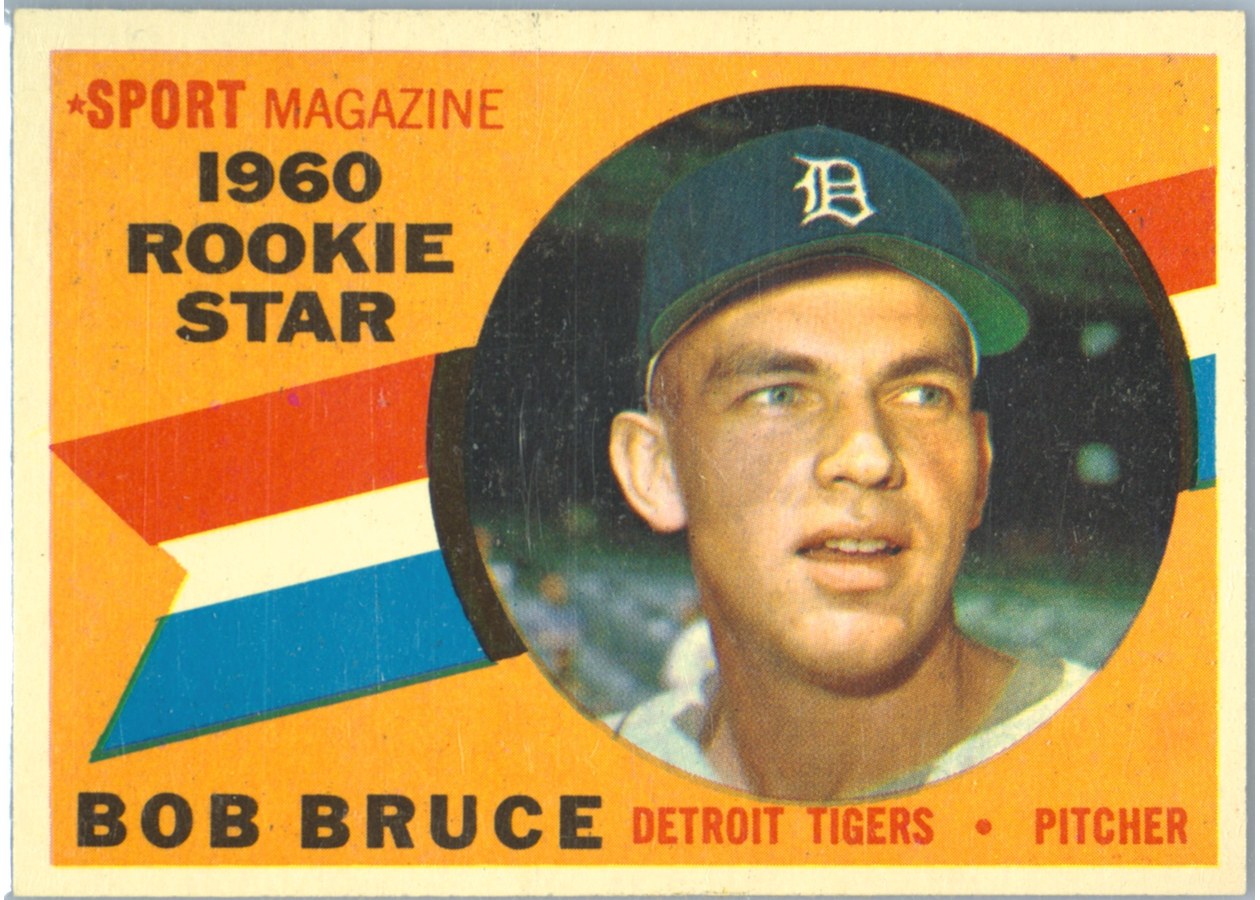 1960 Topps #118 Bob Bruce, Detroit Tigers