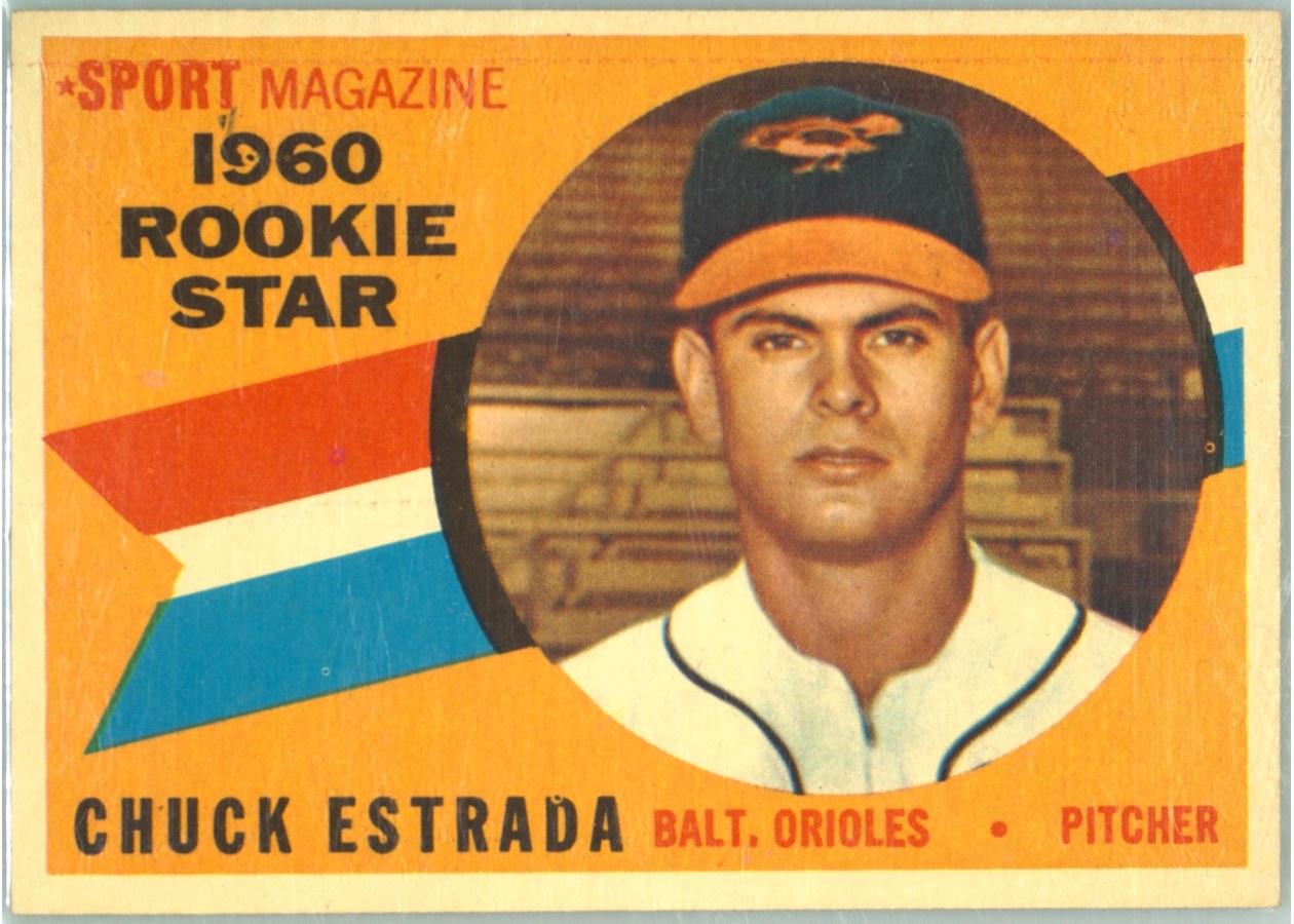 1960 Topps #126 Chuck Estrada, Baltimore Orioles