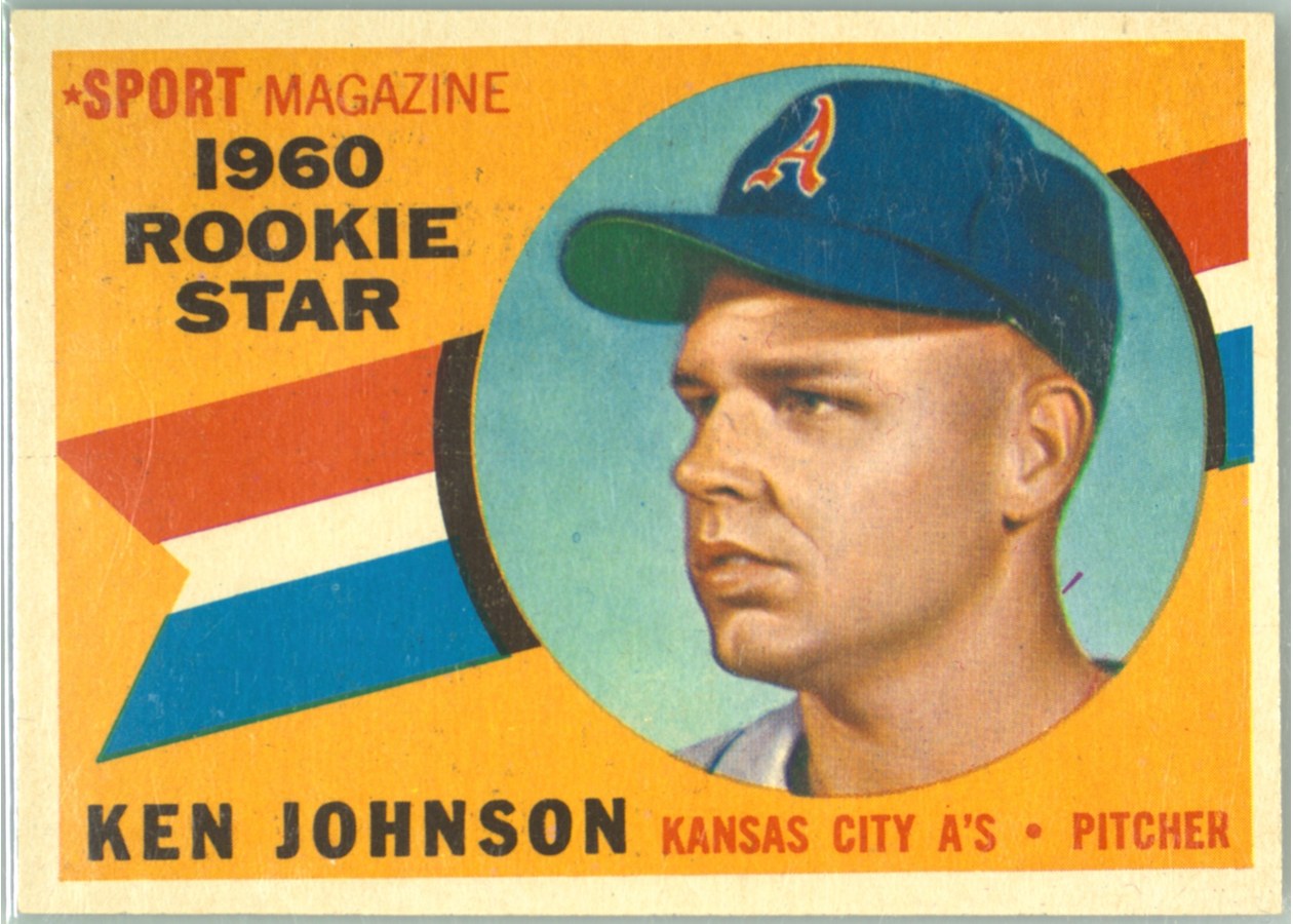 1960 Topps #135 Ken Johnson, Kansas City Athletics
