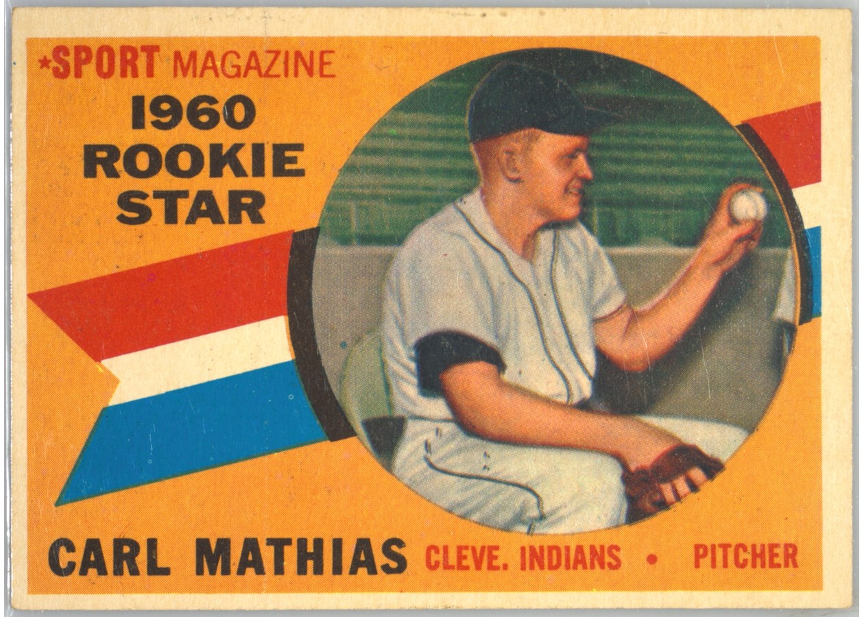 1960 Topps #139 Carl Mathias, Cleveland Indians