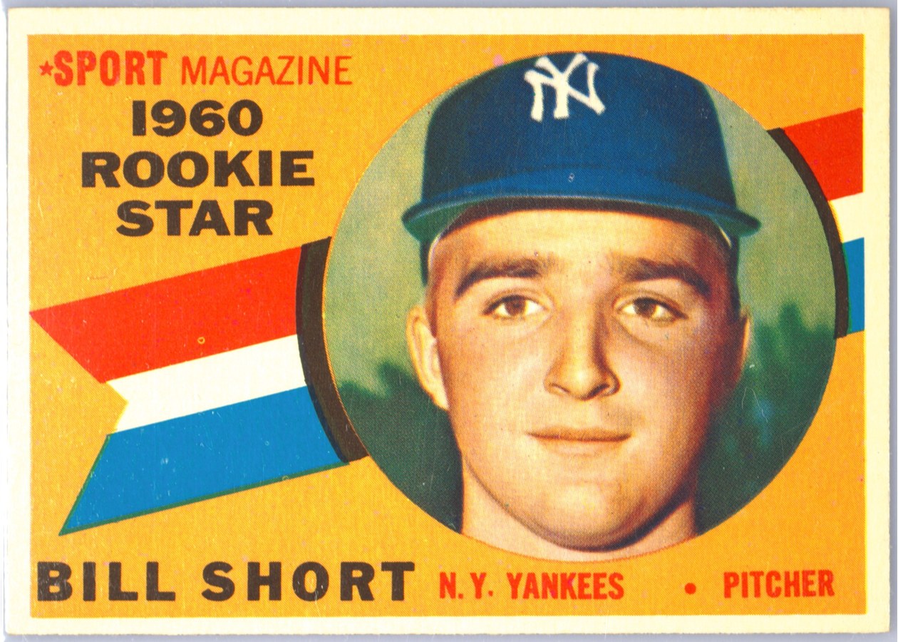 1960 Topps #142 Bill Short, New York Yankees