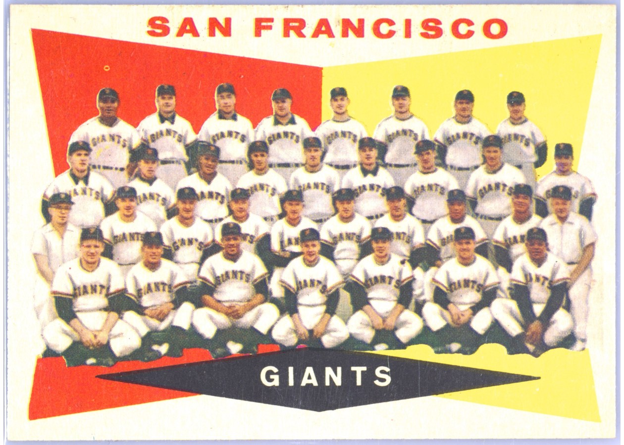 1960 Topps #151 San Francisco Giants