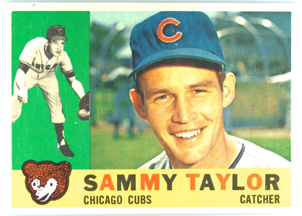 1960 Topps #162 Sammy Taylor, Chicago Cubs